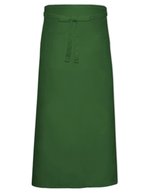 Link Kitchen Wear Bistro-Schürze mit Fronttasche, 100x100 cm, Natural (ca. Pantone 7499) 100 x 100 cm, X968T – Verde bottiglia