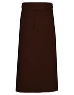 Link Kitchen Wear Bistro-Schürze mit Fronttasche, 100x100 cm, Natural (ca. Pantone 7499) 100 x 100 cm, X968T – Marrone