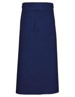 Link Kitchen Wear Bistro-Schürze mit Fronttasche, 100x100 cm, Natural (ca. Pantone 7499) 100 x 100 cm, X968T – Blu navy