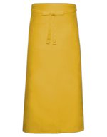 Link Kitchen Wear Bistro-Schürze mit Fronttasche, 100x100 cm, Natural (ca. Pantone 7499) 100 x 100 cm, X968T – Giallo