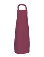 Link Kitchen Wear Verstärkte Schürze Catering & Gastronomie XL, Bordeaux 73 x 110 cm, X969 – Bordeaux