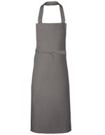 Link Kitchen Wear Verstärkte Schürze Catering & Gastronomie XL, Bordeaux 73 x 110 cm, X969 – Dark Grey (ca. Pantone 431)