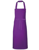 Link Kitchen Wear Verstärkte Schürze Catering & Gastronomie XL, Bordeaux 73 x 110 cm, X969 – Purple
