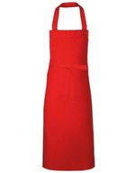 Link Kitchen Wear Verstärkte Schürze Catering & Gastronomie XL, Bordeaux 73 x 110 cm, X969 – Red
