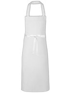 Link Kitchen Wear Verstärkte Schürze Catering & Gastronomie XL, Bordeaux 73 x 110 cm, X969 – White