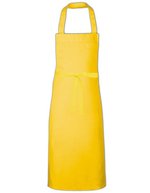Link Kitchen Wear Verstärkte Schürze Catering & Gastronomie XL, Bordeaux 73 x 110 cm, X969 – Yellow