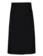 Link Kitchen Wear Kochschürze mit Tasche und Twill-Muster, White 100 x 70 cm, X970T – Bild 2