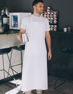 Link Kitchen Wear Sublimationsschürze aus 100% Polyester, White 73 x 80 cm, X972 – Bild 1
