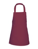 Link Kitchen Wear Schürze aus Twill-Gewebe für Kinder, Black 50 x 60 cm, X978 – Bordeaux