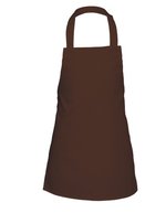 Link Kitchen Wear Schürze aus Twill-Gewebe für Kinder, Black 50 x 60 cm, X978 – Marrone