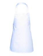 Link Kitchen Wear Schürze aus Twill-Gewebe für Kinder, Black 50 x 60 cm, X978 – Bianco