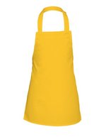 Link Kitchen Wear Schürze aus Twill-Gewebe für Kinder, Black 50 x 60 cm, X978 – Giallo