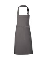 Link Kitchen Wear Verstellbare Grillschürze aus Twill-Gewebe, Bordeaux 73 x 90 cm, X979 – Bild 3
