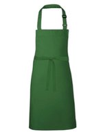 Link Kitchen Wear Verstellbare Grillschürze aus Twill-Gewebe, Bordeaux 73 x 90 cm, X979 – Verde bottiglia