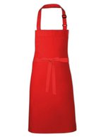 Link Kitchen Wear Verstellbare Grillschürze aus Twill-Gewebe, Bordeaux 73 x 90 cm, X979 – Rosso