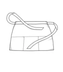 Link Kitchen Wear Grembiule da Bistrot e Bar con Tre Tasche, White 60 x 30 cm, X983 – immagine 4