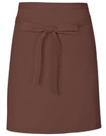 Link Kitchen Wear Bistro-Barschürze aus strapazierfähigem Twill, Apple (ca. Pantone 360) 70 x 50 cm, X984 – Marron (ca. Pantone 476)