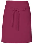 Link Kitchen Wear Bistro-Barschürze aus strapazierfähigem Twill, Emerald (ca. Pantone 341) 70 x 50 cm, X984 – Burgundy (ca. Pantone 216)