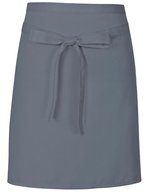 Link Kitchen Wear Bistro-Barschürze aus strapazierfähigem Twill, Apple (ca. Pantone 360) 70 x 50 cm, X984 – Gris fonce (ca. Pantone 431)