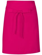 Link Kitchen Wear Bistro-Barschürze aus strapazierfähigem Twill, Apple (ca. Pantone 360) 70 x 50 cm, X984 – Rose vif (ca. Pantone 241c)