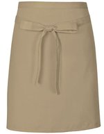Link Kitchen Wear Bistro-Barschürze aus strapazierfähigem Twill, Apple (ca. Pantone 360) 70 x 50 cm, X984 – Kaki (ca. Pantone 7503)