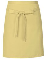 Link Kitchen Wear Bistro-Barschürze aus strapazierfähigem Twill, Apple (ca. Pantone 360) 70 x 50 cm, X984 – Citron (ca. Pantone 127)