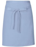 Link Kitchen Wear Bistro-Barschürze aus strapazierfähigem Twill, Apple (ca. Pantone 360) 70 x 50 cm, X984 – Bleu clair (ca. Pantone 2708)