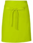 Link Kitchen Wear Bistro-Barschürze aus strapazierfähigem Twill, Emerald (ca. Pantone 341) 70 x 50 cm, X984 – Lime (ca. Pantone 382)