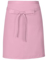 Link Kitchen Wear Bistro-Barschürze aus strapazierfähigem Twill, Apple (ca. Pantone 360) 70 x 50 cm, X984 – Rose (ca. Pantone 1895)