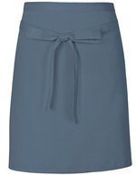 Link Kitchen Wear Bistro-Barschürze aus strapazierfähigem Twill, Apple (ca. Pantone 360) 70 x 50 cm, X984 – Postman Gris (ca. Pantone 7545)