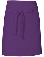 Link Kitchen Wear Bistro-Barschürze aus strapazierfähigem Twill, Apple (ca. Pantone 360) 70 x 50 cm, X984 – Violet (ca. Pantone 269)