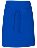 Link Kitchen Wear Bistro-Barschürze aus strapazierfähigem Twill, Apple (ca. Pantone 360) 70 x 50 cm, X984 – Royal (ca. Pantone 286)