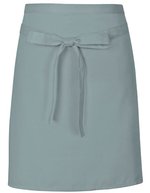 Link Kitchen Wear Bistro-Barschürze aus strapazierfähigem Twill, Apple (ca. Pantone 360) 70 x 50 cm, X984 – Sauge (ca. Pantone 5497)
