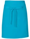 Link Kitchen Wear Bistro-Barschürze aus strapazierfähigem Twill, Emerald (ca. Pantone 341) 70 x 50 cm, X984 – Turquoise (ca. Pantone 312)