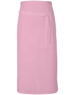 Link Kitchen Wear Bistro-Barschürze Terras mit Tasche, Black 90 x 80 cm, X985 – Rose (ca. Pantone 1895)