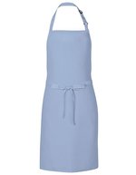 Link Kitchen Wear Latzschürze aus Twill mit Nackenschlaufe, Black 72 x 85 cm, X986 – Bleu clair (ca. Pantone 2708)