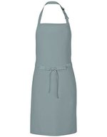 Link Kitchen Wear Latzschürze aus Twill mit Nackenschlaufe, Black 72 x 85 cm, X986 – Sauge (ca. Pantone 5497)