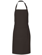 Link Kitchen Wear Latzschürze mit verstellbarer Nackenschlaufe, Black 72 x 85 cm, X987 – Black