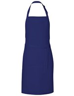 Link Kitchen Wear Latzschürze mit verstellbarer Nackenschlaufe, Black 72 x 85 cm, X987 – Navy (ca. Pantone 2766)