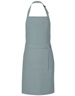 Link Kitchen Wear Latzschürze mit verstellbarer Nackenschlaufe, Black 72 x 85 cm, X987 – Sage (ca. Pantone 5497)