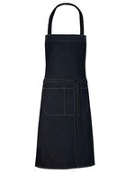 Link Kitchen Wear Latzschürze mit Fronttasche 2023, Black 90 x 90 cm, X990 – Bild 2