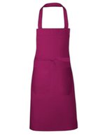 Link Kitchen Wear Latzschürze mit Fronttasche, 2-teilig, Black 73 x 80 cm, X994 – Bordeaux