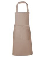 Link Kitchen Wear Latzschürze mit Fronttasche, 2-teilig, Black 73 x 80 cm, X994 – Sabbia