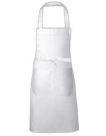 Link Kitchen Wear Latzschürze mit Fronttasche, 2-teilig, Black 73 x 80 cm, X994 – Bianco