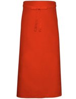 Link Kitchen Wear Bistro-Barschürze 100x100 cm, 2023 Kollektur, Black 100 x 100 cm, X995 – Red