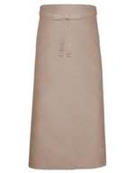 Link Kitchen Wear Bistro-Barschürze 100x100 cm, 2023 Kollektur, Black 100 x 100 cm, X995 – Sand