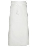 Link Kitchen Wear Bistro-Barschürze 100x100 cm, 2023 Kollektur, Black 100 x 100 cm, X995 – White