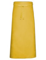 Link Kitchen Wear Bistro-Barschürze 100x100 cm, 2023 Kollektur, Black 100 x 100 cm, X995 – Yellow