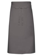 Link Kitchen Wear Bistro-Barsschürze 65% Polyester, 35% Baumwolle, Black 100 x 70 cm, X996 – Grigio scuro (ca. Pantone 431)