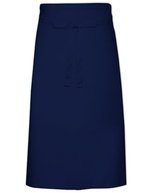 Link Kitchen Wear Bistro-Barsschürze 65% Polyester, 35% Baumwolle, Black 100 x 70 cm, X996 – Blu navy